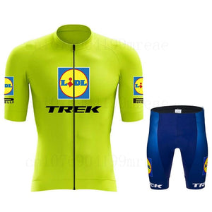 Planet Gates Trek 2024 Summer Team Cycling Jersey Set Ciclismo Clothing MTB Bike Clothes Uniform Maillot Ropa Ciclismo Bicycle Suit Hombre