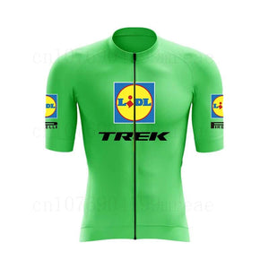 Planet Gates Trek 2024 Summer Team Cycling Jersey Set Ciclismo Clothing MTB Bike Clothes Uniform Maillot Ropa Ciclismo Bicycle Suit Hombre