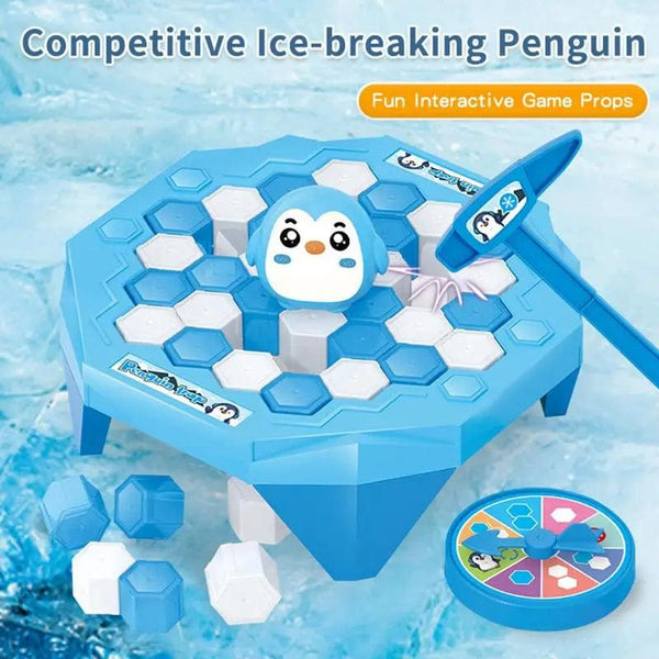 Planet Gates Trend Kids Toys Parent-Child Family Party Save Penguin Ice Block Breaker Trap Kids Adults Board Game Stress Reliever Fidget Toys