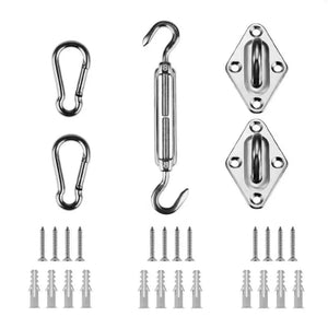 Planet Gates Triangle Sunshade Sail Anti-UV HDPE Fabric Garden Plant Cover Gazebo Shading Net Swimming Pool Outdoor Patio Shade Cloth