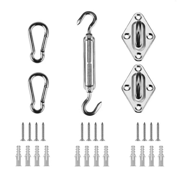 Planet Gates Triangle Sunshade Sail Anti-UV HDPE Fabric Garden Plant Cover Gazebo Shading Net Swimming Pool Outdoor Patio Shade Cloth