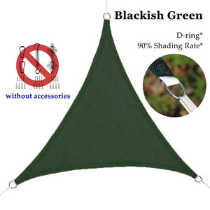 Planet Gates Triangle Sunshade Sail Anti-UV HDPE Fabric Garden Plant Cover Gazebo Shading Net Swimming Pool Outdoor Patio Shade Cloth