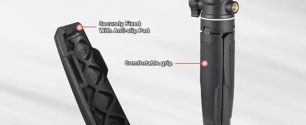 Planet Gates Tripod for MagSafe Magnetic Smartphone Tripod for MagSafe, Mini Extendable Selfie Stick 360° Ball Head Tripod Stand Handle Grip for iPhone 14 13 12