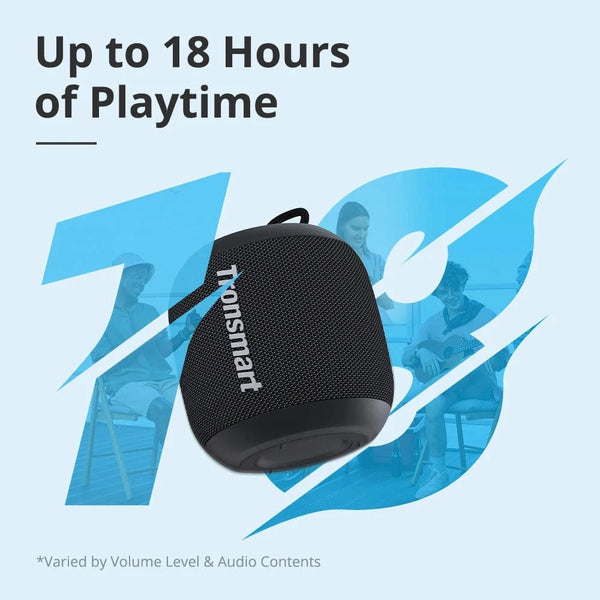 Planet Gates Tronsmart T7 Mini Bluetooth Speaker Portable Speaker with Balanced Bass IPX7 Waterproof LED Modes for Outdoor Camping