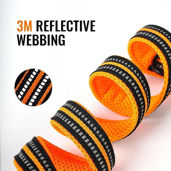 Planet Gates Truelove 7 In 1 Multi-Function Adjustable Dog Lead Hand Free Pet Training Leash Reflective Multi-Purpose Dog Leash Walk 2 Dogs