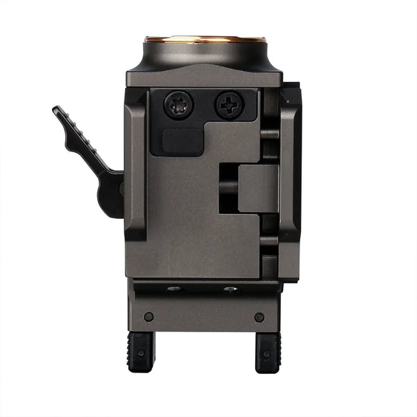 Planet Gates Trustfire GM23 Led Tactical Flashlight 800Lumen USB Rechargeable Rail Mounted Quick Release Weapon Gun Lights Glock 19 17 Taurus