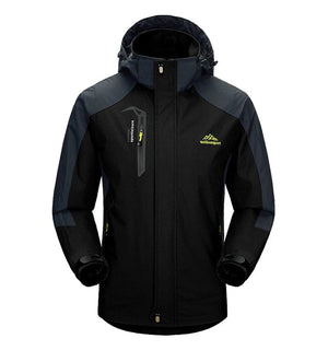 Planet Gates TRVLWEGO Camping Hiking Jacket Men Autumn Outdoor Sports Coats Climbing Trekking Windbreaker Travel Waterproof Jackets Black