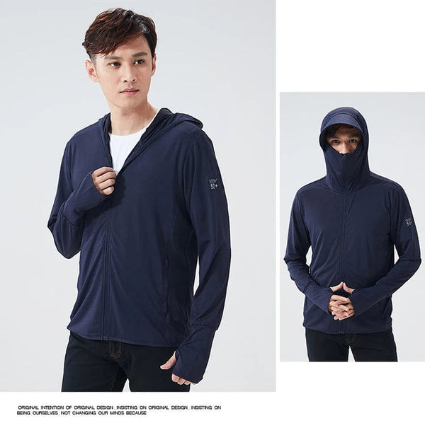 Planet Gates TRVLWEGO Long Sleeve Hoody Summer Women Sun UV Protection Quick Dry Clothing Men Hooded Jacket Thin Beach Sweatshirt