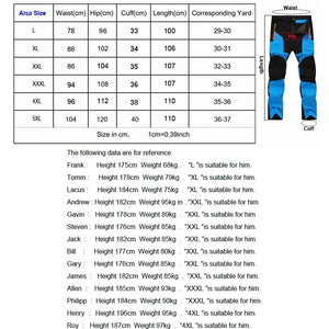 Planet Gates TRVLWEGO Men Hiking Camping Pants Wear-Resistant Quick Dry Anti-UV Pant Waterproof Elastic Trousers 5XL Climbing Trekking Summer