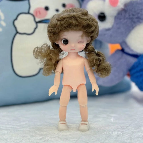 Planet Gates TT-3 16cm Exquisite Doll Doll Toy 1/8 Bjd Multi Joints Doll with Cute Expression Dress Up Toys Gifts for Children