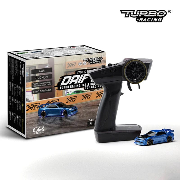Planet Gates Turbo Racing 1:76 C64 C73 C72 C71 C74 Drift RC Car With Gyro Radio Full Proportional Remote Control Toys RTR Kit