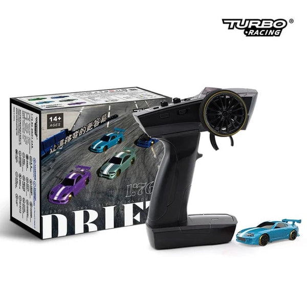 Planet Gates Turbo Racing 1:76 C64 C73 C72 C71 C74 Drift RC Car With Gyro Radio Full Proportional Remote Control Toys RTR Kit