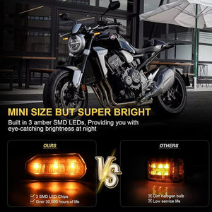 Planet Gates Turn Signals For HONDA Motorcycle 8mm 12V For HONDA CBR500R CBR650F CB650F CBR600RR CB500X CRF250L MSX125 Motorcycle Turn Signal