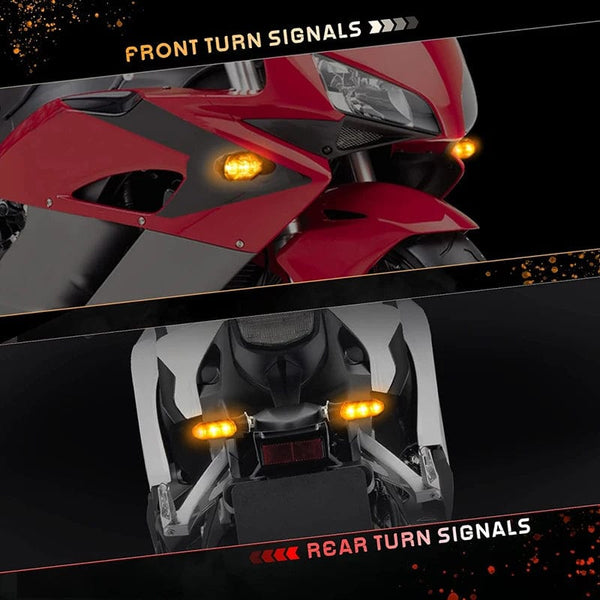 Planet Gates Turn Signals For HONDA Motorcycle 8mm 12V For HONDA CBR500R CBR650F CB650F CBR600RR CB500X CRF250L MSX125 Motorcycle Turn Signal