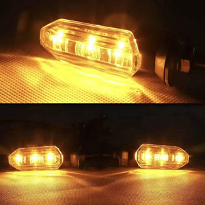 Planet Gates Turn Signals For HONDA Motorcycle 8mm 12V For HONDA CBR500R CBR650F CB650F CBR600RR CB500X CRF250L MSX125 Motorcycle Turn Signal