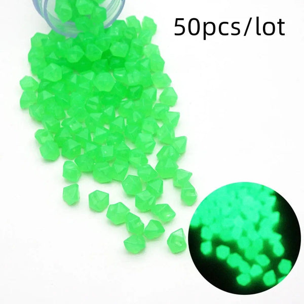 Planet Gates turquoise Glowing pebbles aquarium luminous stone fish tank decoration courtyard lawn outdoor luminous stone cobblestone in the darkness