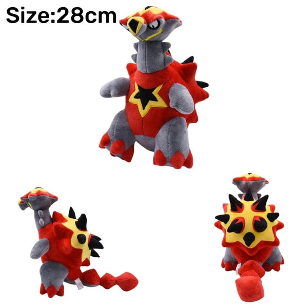 Planet Gates Turtonator Legendary Pokemon Plush Toys Lugias Lucario Giratina Koraidon Zacian Solgaleo Figures Cartoon Soft Stuffed Toy Gifts