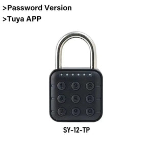 Planet Gates Tuya Password Electronic Lock Tuya Bluetooth Fingerprint Padlock Digital Luggage Lock APP Temporary Password Remotely IP67 Decompression Toys