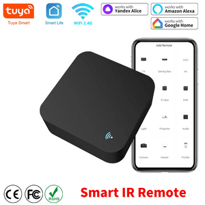 Planet Gates Tuya Smart IR Remote WiFi Universal  Remote Control for Air Conditioner TV Work with Alexa Google Home Assistant Yandex Alice