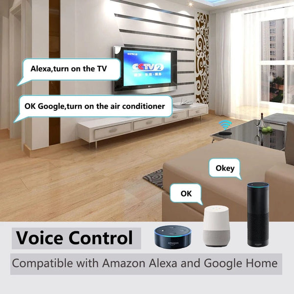 Planet Gates Tuya Smart IR Remote WiFi Universal  Remote Control for Air Conditioner TV Work with Alexa Google Home Assistant Yandex Alice