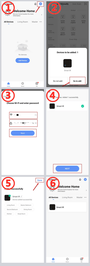 Planet Gates Tuya Smart Universal IR Remote with Temperature Humidity Sensor for Air Conditioner TV AC Works with Alexa,Google Home Yandex