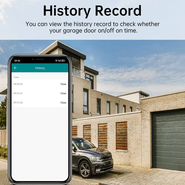 Planet Gates Tuya WiFi Garage Door Opener Controller Smart Automatic Garage Door Switch APP Remote Control for Alexa Google Home Yandex Alice