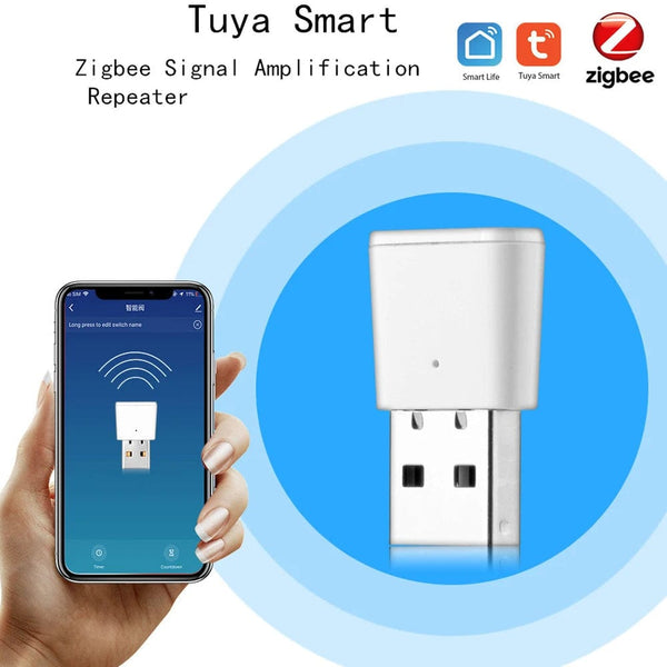 Planet Gates Tuya ZigBee 3.0 Signal Repeater USB Extender Smart Home Devices Automation Signal Amplifier for Smart Life ZigBee2MQTT Gateway