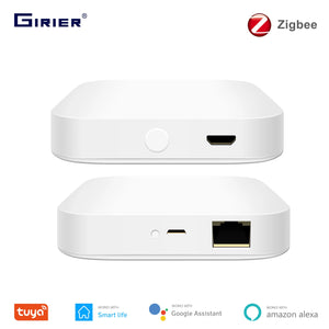 Planet Gates Tuya ZigBee Gateway Bridge, Wired/Wireless Smart Hub, Smart Life App Remote Control, Compatible with Alexa Google Home Assistant