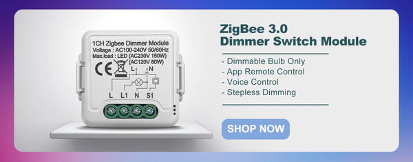 Planet Gates Tuya ZigBee Gateway Bridge, Wired/Wireless Smart Hub, Smart Life App Remote Control, Compatible with Alexa Google Home Assistant