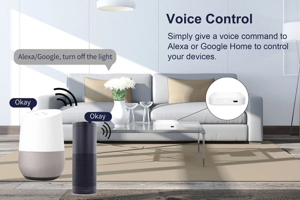 Planet Gates Tuya ZigBee Gateway Bridge, Wired/Wireless Smart Hub, Smart Life App Remote Control, Compatible with Alexa Google Home Assistant