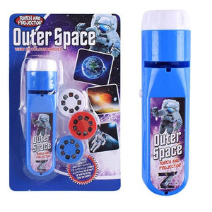 Planet Gates TY09 Projection Flashlight Children Projector Light Cute Cartoon Toy Night Photo Picture Light Bedtime Learning Fun Toys