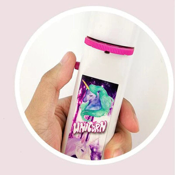 Planet Gates TY09 Projection Flashlight Children Projector Light Cute Cartoon Toy Night Photo Picture Light Bedtime Learning Fun Toys