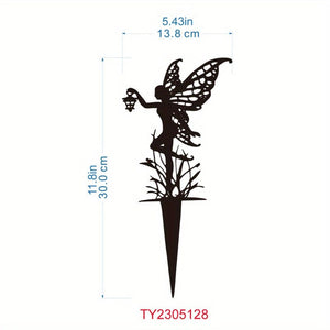 Planet Gates TY2305128 Garden Fairy Alette: An Exclusive Metal Outdoor Decor For Your Patio And Lawn