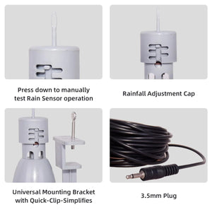 Planet Gates type 1 Mini Rain Sensor Automatically Interrupt Watering System for Garden Water Timer Home Irrigation