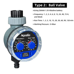 Planet Gates type 2 Garden Watering Timer Ball Valve /Solenoid Valve Irrigation Controller Home Garden Automatic Watering Electronic Valve