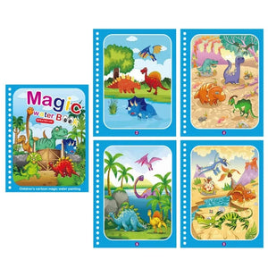 Planet Gates Type 3 Children Reusable Coloring Book Magic Water Drawing Book  DIY Kindgarten Graffiti Painting Drawing Toys Early Education Toys