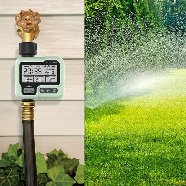 Planet Gates Type - A 1pc HCT-322 Automatic Water Timer Garden Digital Irrigation Machine Intelligent Sprinkler Timer Outdoor Use To Save Water &Time