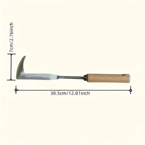 Planet Gates Type-A L-shaped Garden Weeding Tool Weeding Puller Manual Crack Weeder Weed Extractor Removal Agricultural Bonsai Supplies Hand Tool