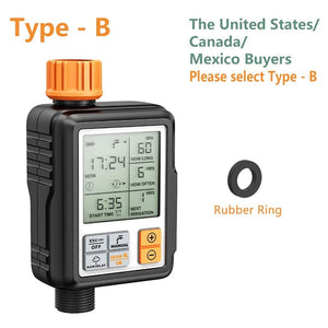 Planet Gates Type-B / CHINA Eshico Hot Selling Garden Intelligent Irrigation System Outdoor Rain Delay Water Timer Automatic Digital Sprinkler Controller