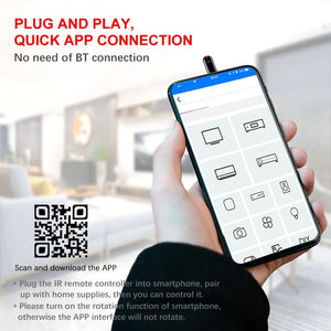 Planet Gates Type-C Connector Smart Phone Infrared Transmitter Universal Mini Remote Controller Replacement for iOS Smartphone TV Air Conditioner Fan Camera