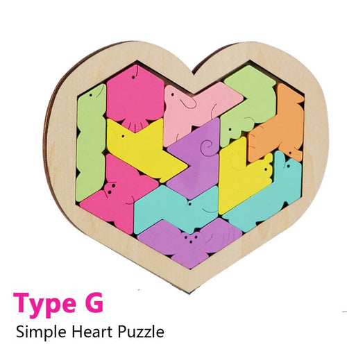 Planet Gates Type G(Heart Puzzle) 3D Wooden Puzzle DIY Assemble Mechanical Marble Run Gear Model Building Kit Steam Science Puzzles Educational Toys Gift for Kids