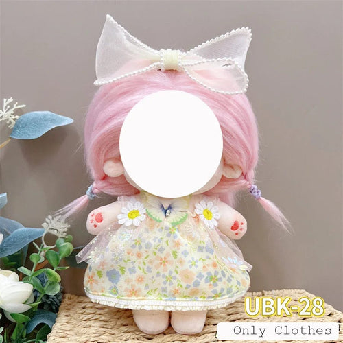Planet Gates UBK-28 / Only clothes / CHINA Cute Dres Jk Uniform Clothes for 20cm Cotton Plush Lolita Dress Up Clothing Skirt Fashion Casual Suit Socks Girl Toy Accessories