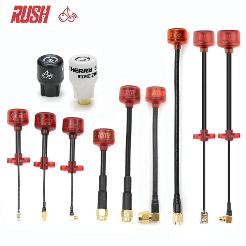 Planet Gates UFL-LHCP-87mm Rush Cherry FPV 5.8G Antenna SMA MMCX UFL IPEX LHCP RHCP   long range Antenna Connector Adapter Stubby For Racing Drone Goggles
