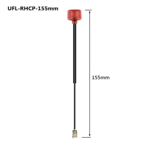 Planet Gates UFL-LHCP-87mm Rush Cherry FPV 5.8G Antenna SMA MMCX UFL IPEX LHCP RHCP   long range Antenna Connector Adapter Stubby For Racing Drone Goggles