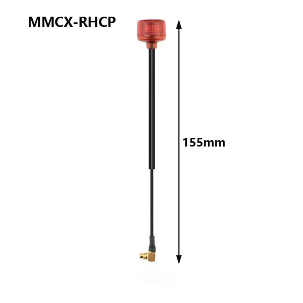Planet Gates UFL-LHCP-87mm Rush Cherry FPV 5.8G Antenna SMA MMCX UFL IPEX LHCP RHCP   long range Antenna Connector Adapter Stubby For Racing Drone Goggles