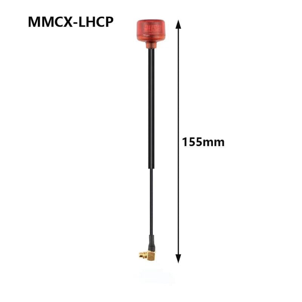 Planet Gates UFL-LHCP-87mm Rush Cherry FPV 5.8G Antenna SMA MMCX UFL IPEX LHCP RHCP   long range Antenna Connector Adapter Stubby For Racing Drone Goggles
