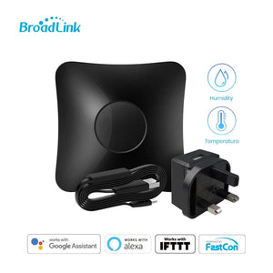 Planet Gates UK RM4 PRO Add HTS2 BroadLink RM4 Pro RM4 mini HTS2 Temp and Humidity Sensor  Version Wireless Universal Remote Hub with Smart Home Solution