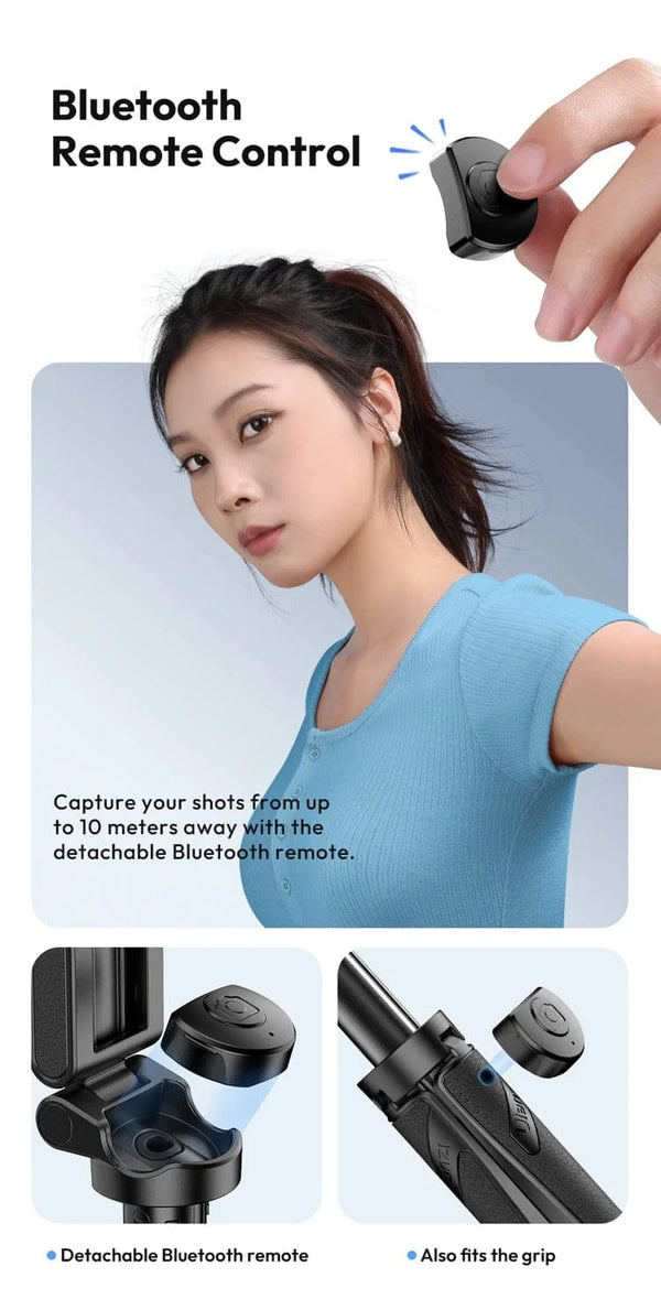 Planet Gates Ulanzi JJ03 Magnetic Selfie Stick Phone Tripod For iPhone 16 15 14 13 12 Pro Max Magsafe Smartphone Wireless Grip Desktop Stand