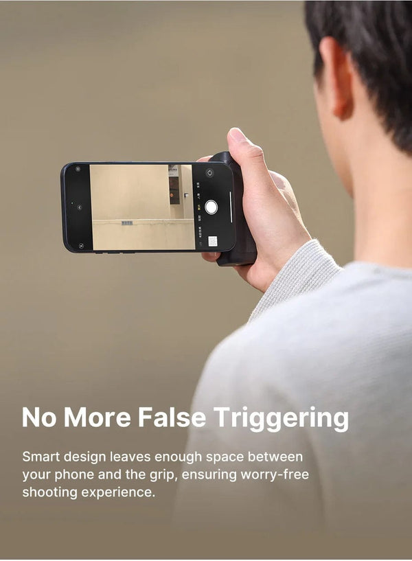 Planet Gates Ulanzi MA35 MagSafe Bluetooth Shutter Smartphone Camera Handle Grip Selfie Stablizer Vertical Horizontal Shooting for Phone