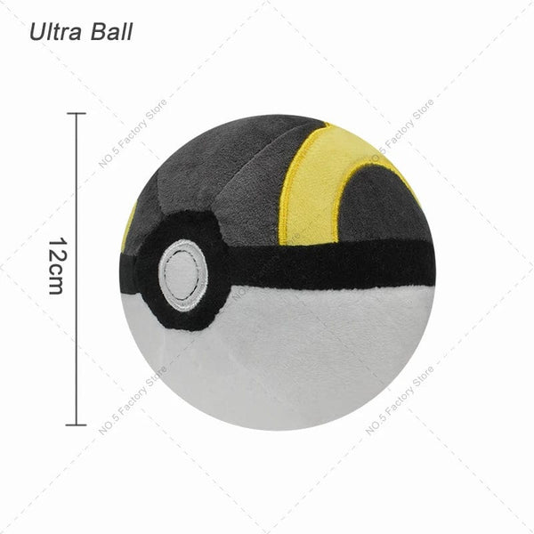 Planet Gates Ultra Ball 9Styles Pokemon Plush Pokeball Stuffed Toy Master Ball Poke Ball Great Ball Beast Ball Dusk Ball Hisuian Ultra Ball Peluche Doll
